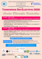 Plakat Tarnowskich Dni Elektryki